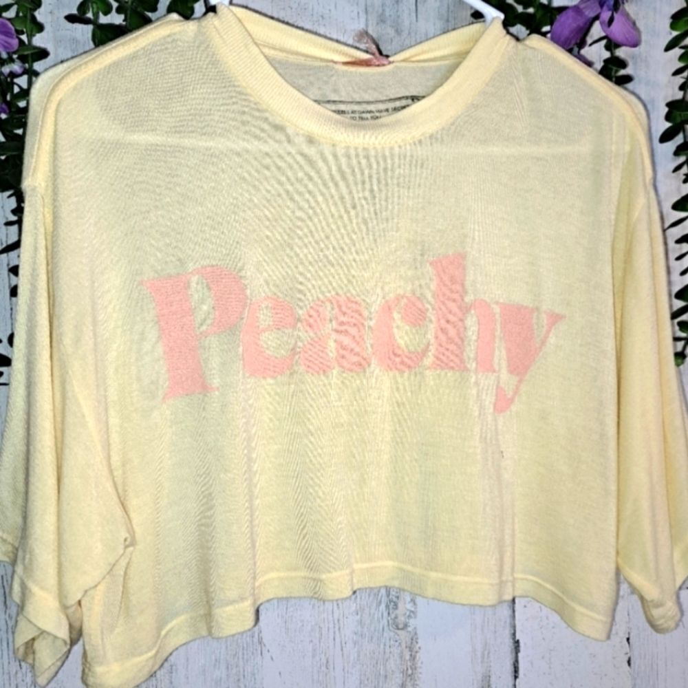 NWT DayDream Nation/ Dolls Kill "Peachy" Crop Top
